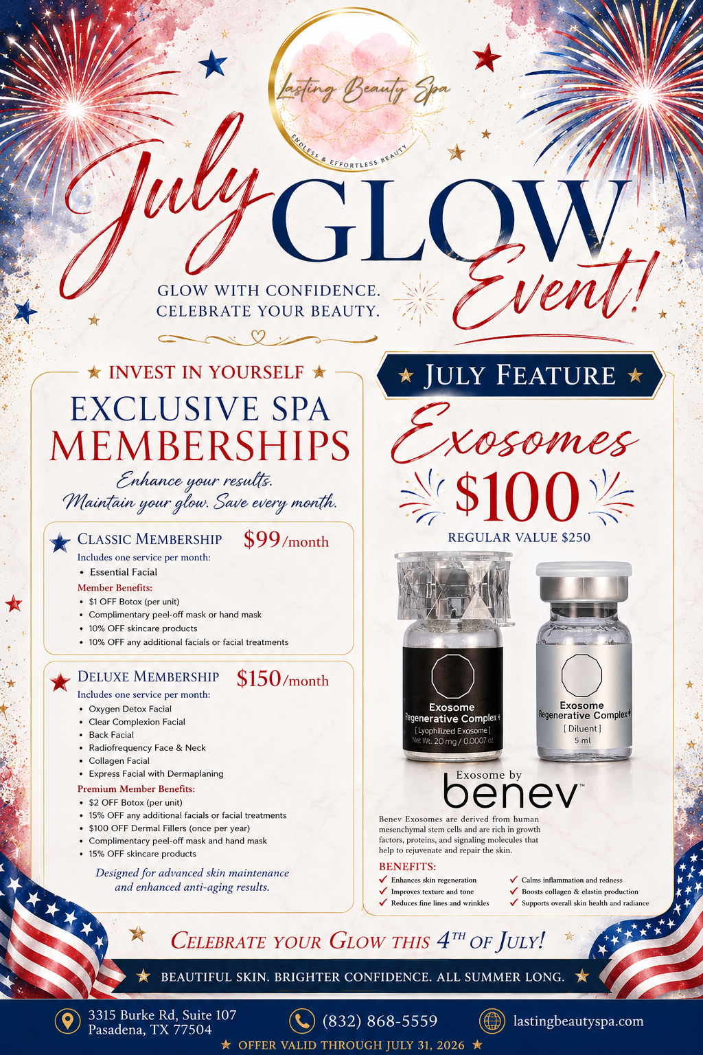 July flyer